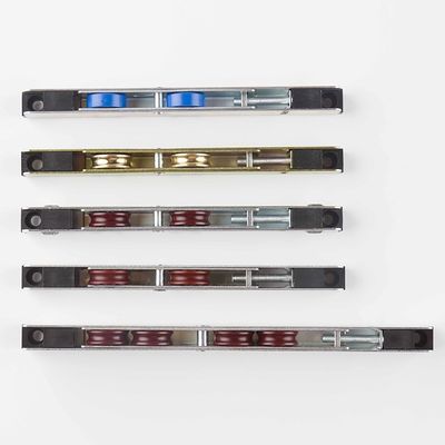 Aanpassingen voor deur- en vensterhardware Accessoires Roestvrij staal 201 Tweewiel glijvend vensterroller