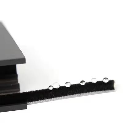 Glijdeur Weer Stripping in ZWART/GRIJG/BROWN/WIT/ANDERE KLOREN 100% PP Silicone Polypropyleen