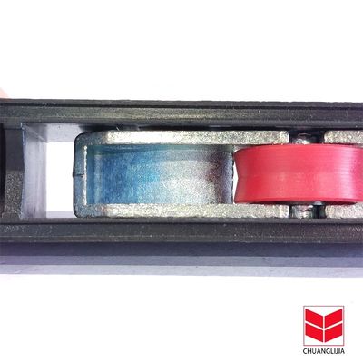 Zinklegeringsschuifdeuren en -ruiten voor CLJ-aluminium zwart grijs bruin