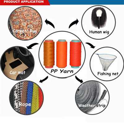 Twent CLJ Polypropyleen BCF Garens Alkali Proof Anti UV Voor tapijt tapijt Bulk