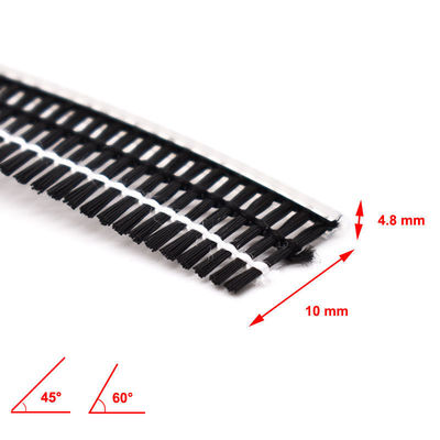 Multi Angle Tilt Screen Wool Pile Brush Seal voor duurzame aluminium deuren en ramen