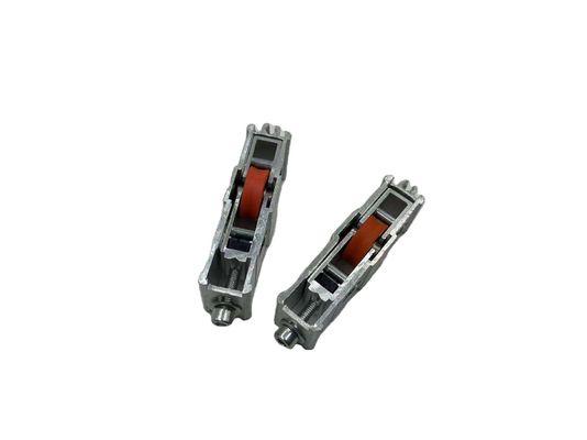 Israëlische vensterroller met aluminiummateriaal Zwart GRAAU BRON