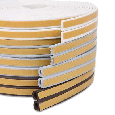 Aanpassen verouderingsbestand Tpe PVC Epdm Houten deuren Rubber Weer afdichtingen Strips voor appartement