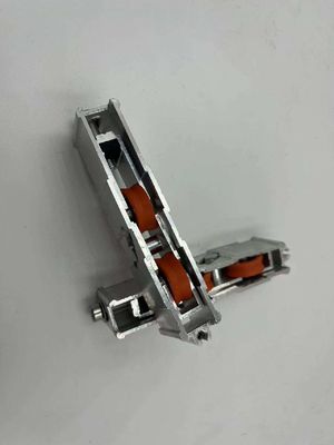 Israëlische vensterroller met aluminiummateriaal Zwart GRAAU BRON