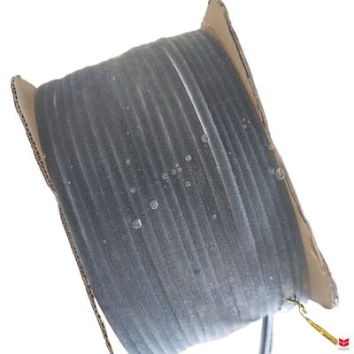 Zelfklevend Weerscheuren voor LED Strip 5 meter Zwart geluidsdicht