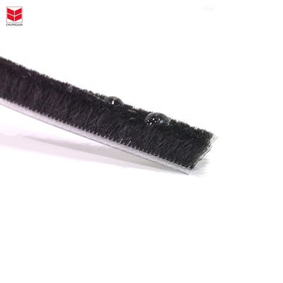 Aluminium deur- en vensterdichtingsband Mohair Pile Weer Stripping