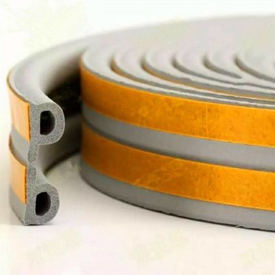 100% PP siliconen rubber PVC afdichtband plat geëxtrudeerd Epdm deur-venster E-vorm