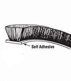 Insectenbestendige weerstrook 7 * 7 mm Houten kast met sterke hechting Warm smelten