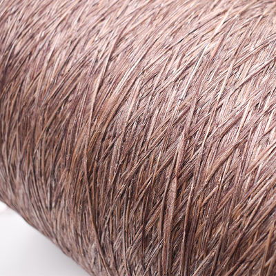 Hoge sterkte 2000d natuurlijke witte kleur gedraaid polyestergarens voor zwaar en stevig touw