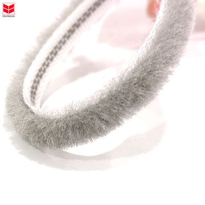 CLJ Wolle Pile Afdichting Niet-silicone Weerstrook Puffy Fur Voor Auminium Deur En Venster
