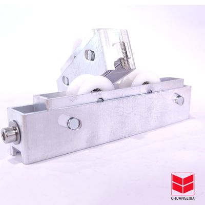 Aluminium deurtoebehoren Schuifdeur en raamrol met zwart frame en zinklegering