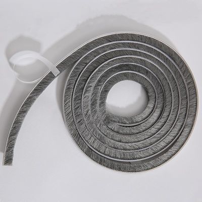 Borstelzegel Wolstapel Weerscheiding voor schuifdeuren Stofdicht Insektdicht Geluidsdicht Stapel Hoogte 3-25mm Breedte 3-50mm