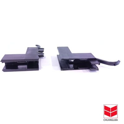 Custom L-vorm Aluminium Glijdende Glasdeur Onderste Rol Nylon Eenwiel Voor Commerciële