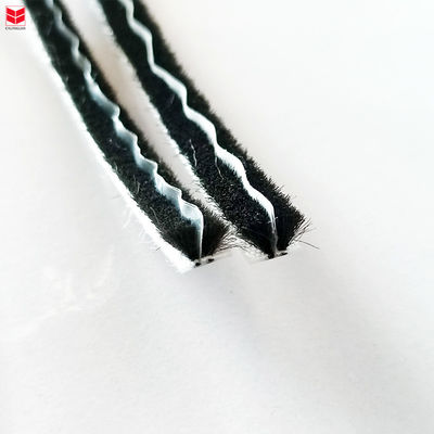 3-50mm Breedte Vinnen Wol Pile Venster Geweven zegel Strip Borstel Pile Weer Strip met 3-25mm Pile Hoogte en Modern Design