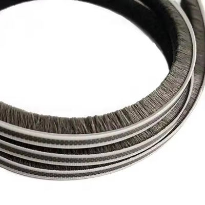 Pinsel Weer Aftrekkaarten-Slot Seal Strip Pile Weatherstrip voor deurvenster in ZART/GRIJ/BROWN/WIT/ANDERE KLOREN