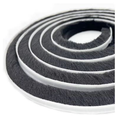 PP-materiaal Weer Stripping Door Seal Borstel Geschikt voor Aluminium Windows Gap Appartement