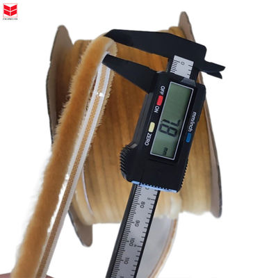 3-25mm Pile Height Waterproof Dustproof Extrusive Backing Weather Strip Voor modern raam en deur Moderne design stijl