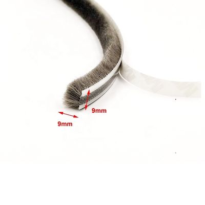 Zelfklevende weerstapelstrook voor de deur Bottom Stapel Hoogte 3-25mm Breedte 3-50mm ISO9001 2008 Gecertificeerd