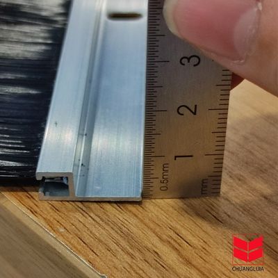 Moderne ontwerp op maat wolstapel deurzegel strook borstel stapel hoogte 3-25mm voor langdurig afdichten