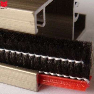 Insectenbestendige netten voor vensters, voor het weer, met een borstelzegel in ZWART/GRAAUW/BROWN/WIT/ANDERE KLOREN en ISO9001 2008 gecertificeerd