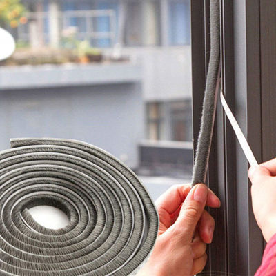 Moderne design glazen deur afdichting strook weer afdichting strook weer afdichting stapel weer strook voor duurzame weer afdichting