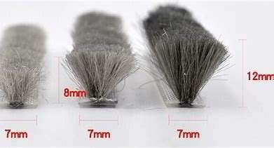 Moderne design glazen deur afdichting strook weer afdichting strook weer afdichting stapel weer strook voor duurzame weer afdichting