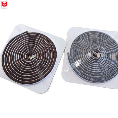 Aanpasbare weerstrip voor schuifvensters Kleuren ZWART/GRIJG/BROWN/WIT/ANDER Stapelhoogte 3-25 mm /breedte 3-50 mm