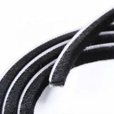 Silicone/niet-silicone deurweerstrookjes voor ramen Zwart/GRAAU/BROWN/WIT/ANDERE KLOREN Stapelhoogte 3-25 mm Breedte 3-50 mm