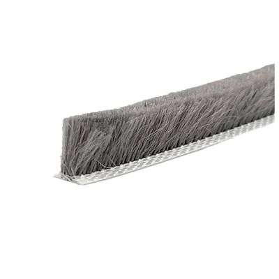 Flexible Pile Height Aluminium venster accessoires voor weerstrijken in ZWART/GRIJG/BROWN/WIT/ANDERE KLOREN