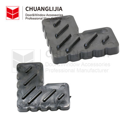 Moderne ontwerp plastic hoekverbinding voor aluminium scherm raam accessoires